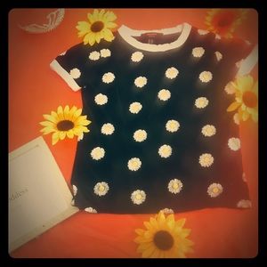Sun Flower Forever 21 Shirt